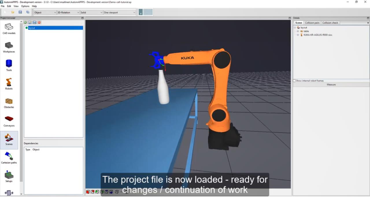0.1、AUTOMAPPPS機器人編程教程-如何在Automappps中加載項目