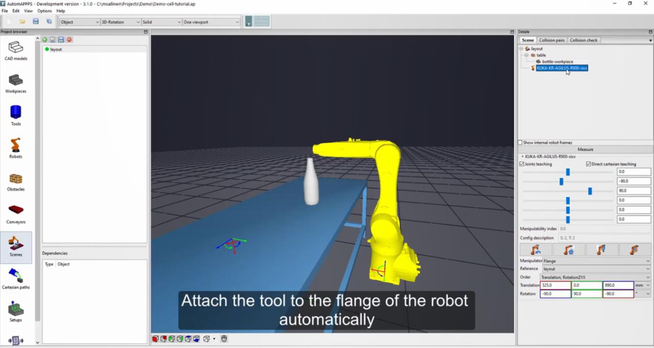 1.9、AUTOMAPPPS機器人編程教程-建立一個單元